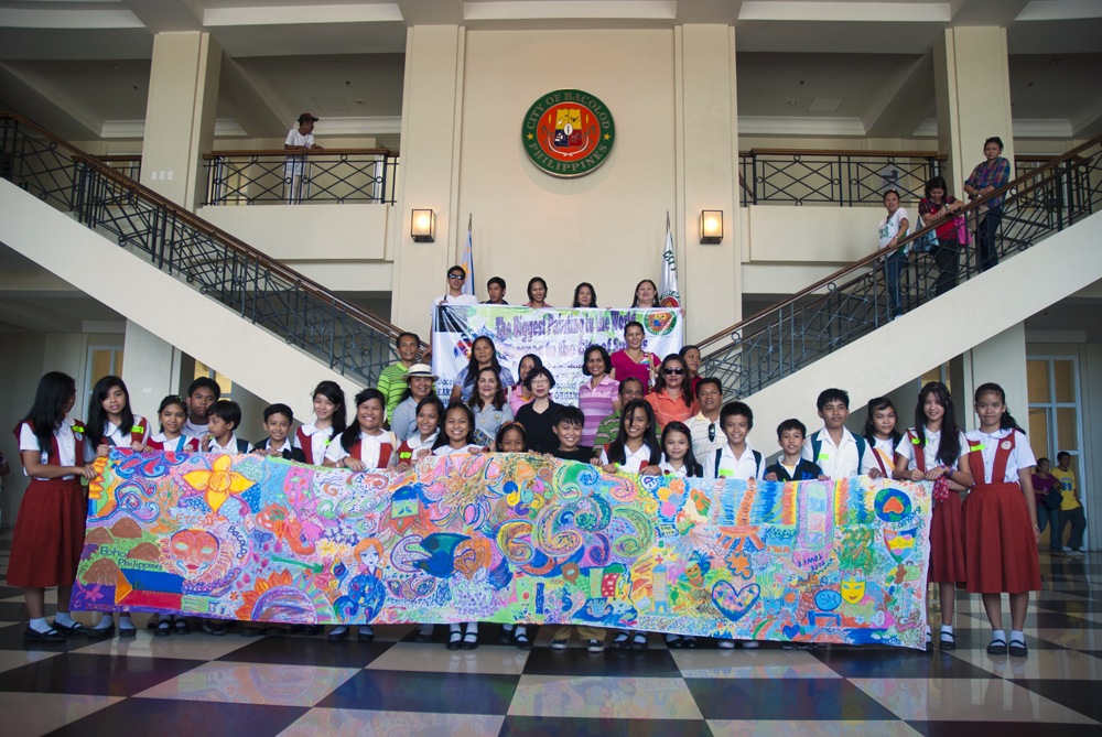 Held “The Biggest Painting in the World” at Bacolod in Republic of the Philippines.
