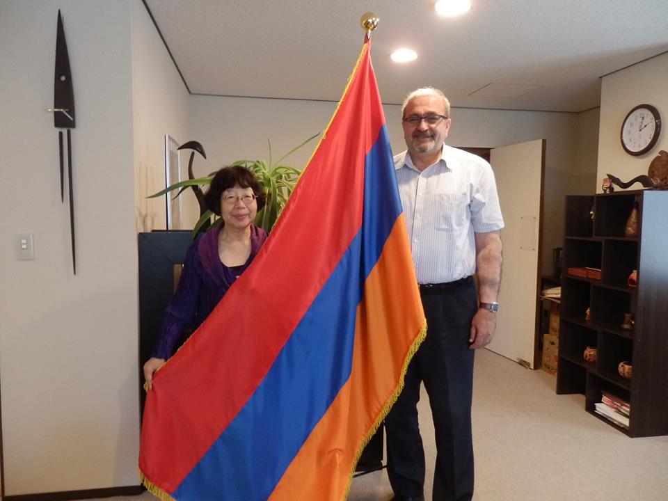 Visited the Embassy of the Republic of Armenia.