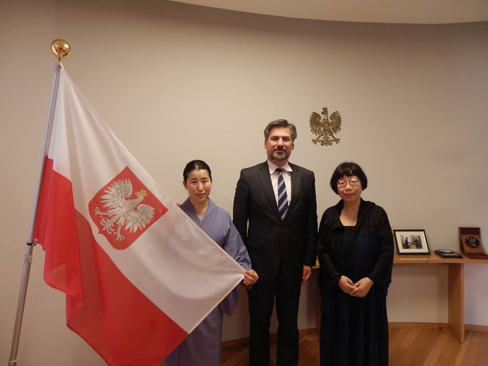 Visited the Embassy of the Republic of Poland.