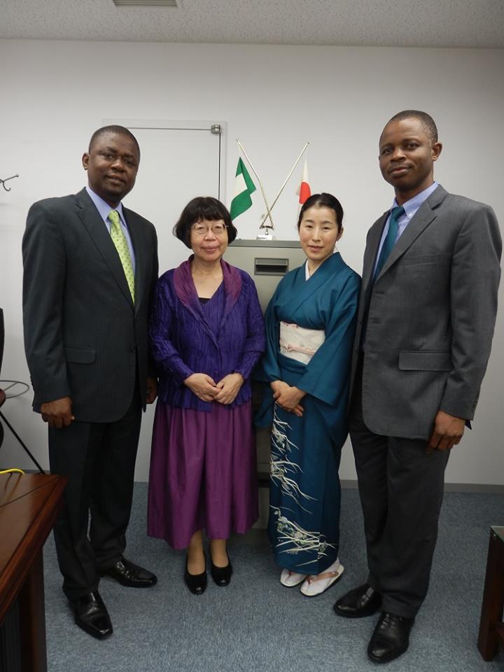 Visited the Embassy of the Federal Republic of Nigeria.