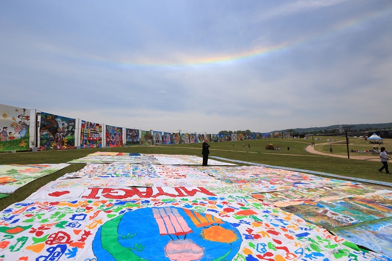 Held “The Biggest Painting in the World” at Kyonggi do in Korea