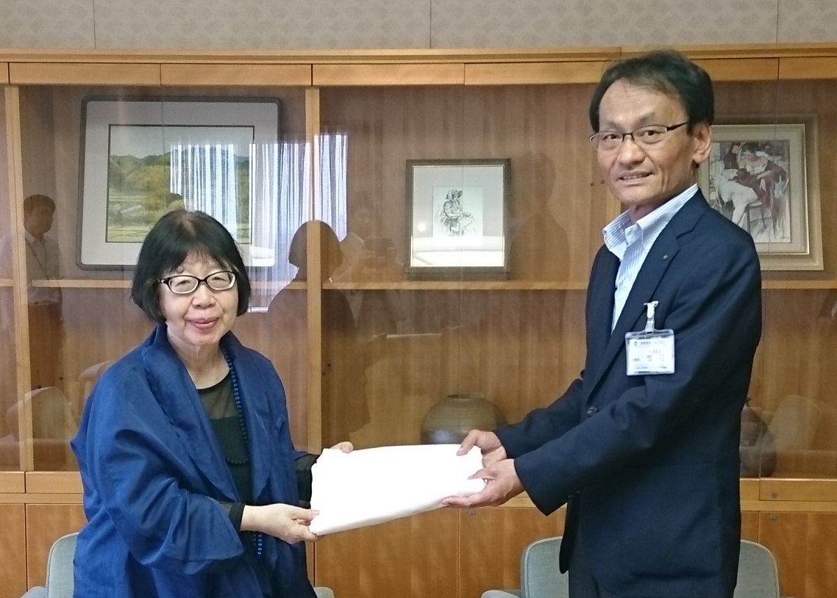 Visited the municipal office of Kobe City in Hyogo