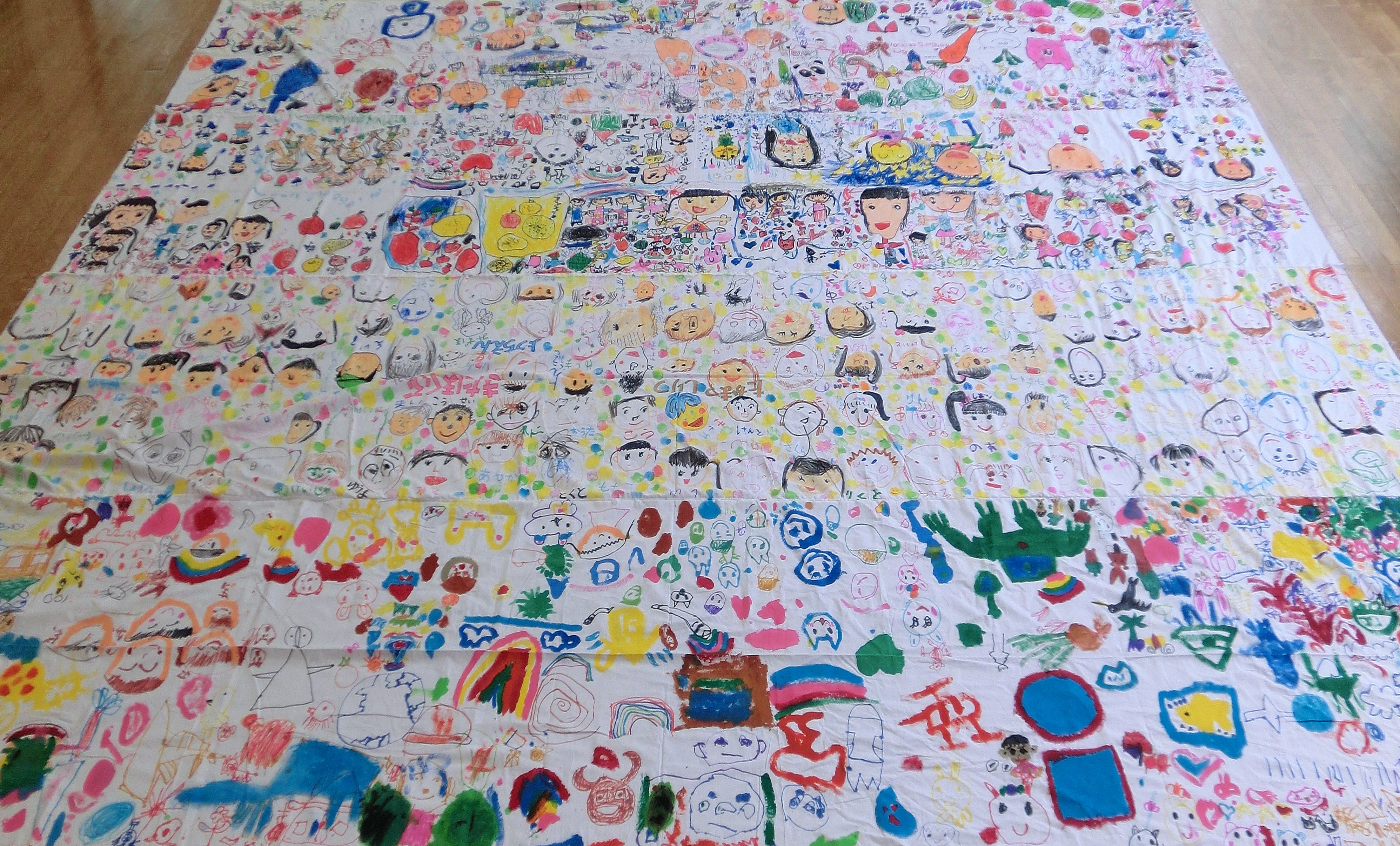 Created “The Biggest Painting in the World 2012 Paintings from Every Prefecture in Japan, in Takamatsu city”.