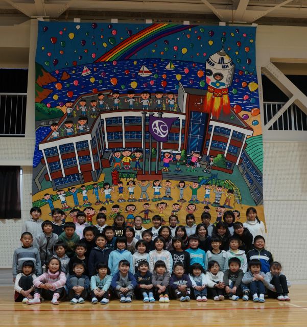 The Biggest Painting in the World 2020 Awaji City was completed