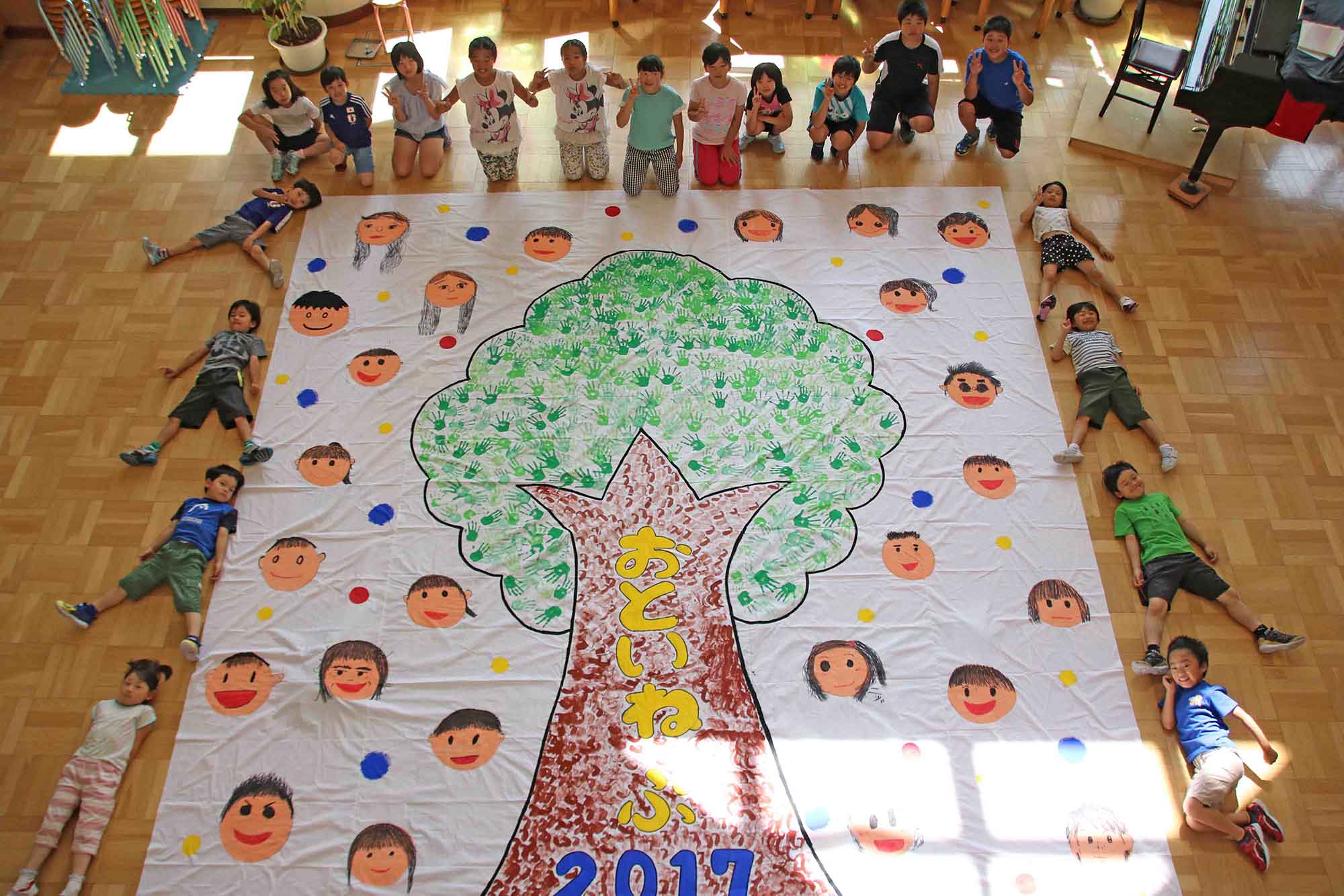 The Biggest Painting in the World 2020 Otoineppu Village was completed 
