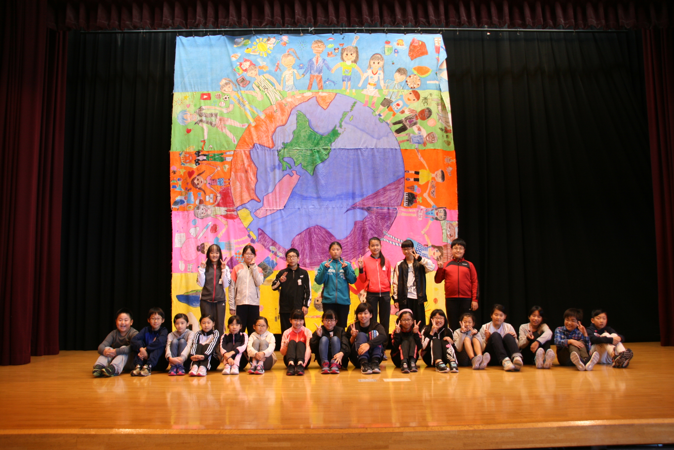 The Biggest Painting in the World 2020 Hokuto City was completed