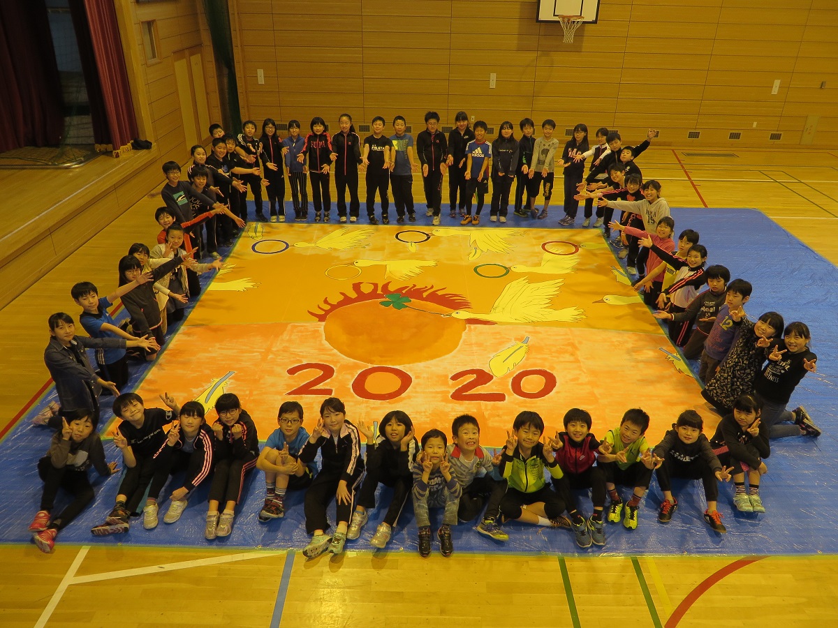 The Biggest Painting in the World 2020 Taiki town was completed