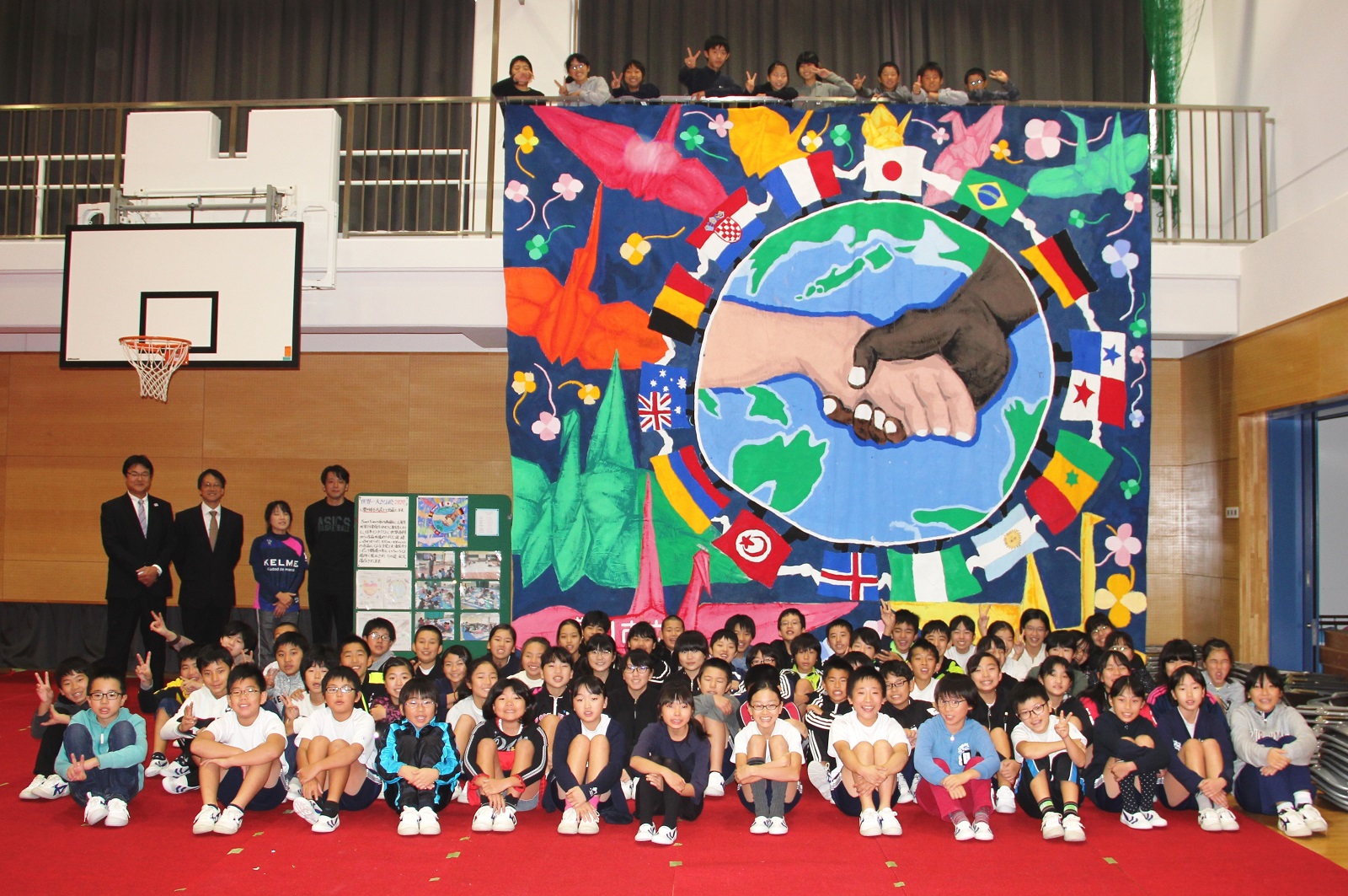 The Biggest Painting in the World 2020 Toyokawa city was completed